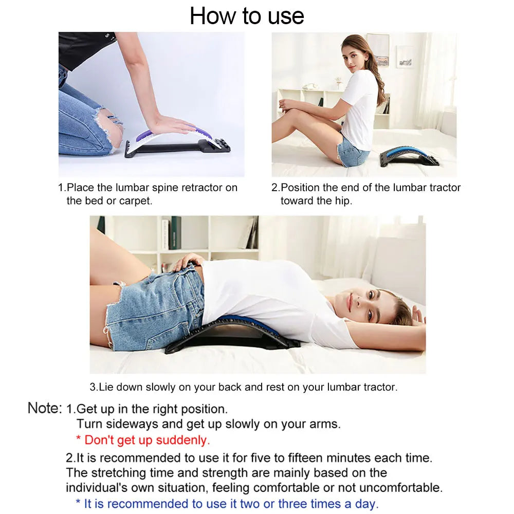 Therma Stretch Magnetic Back Stretcher