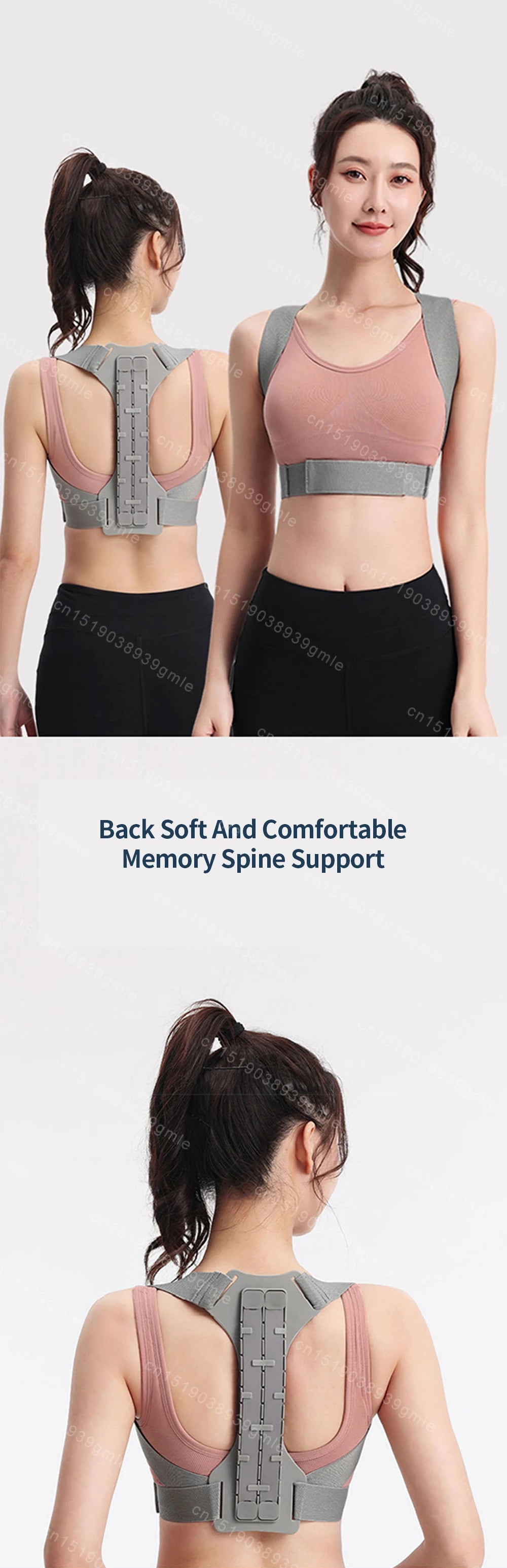 Back Align Clavicle & Lumbar Support Belt