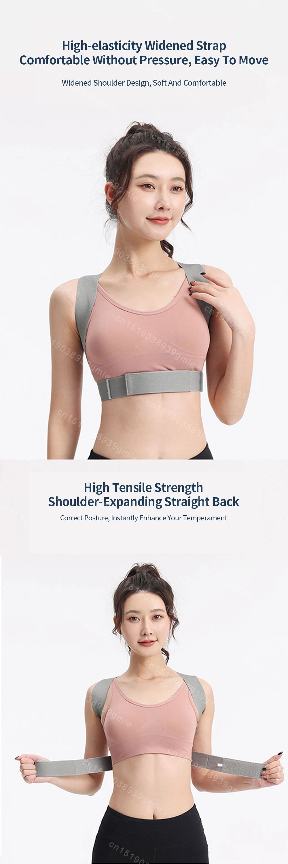 Back Align Clavicle & Lumbar Support Belt